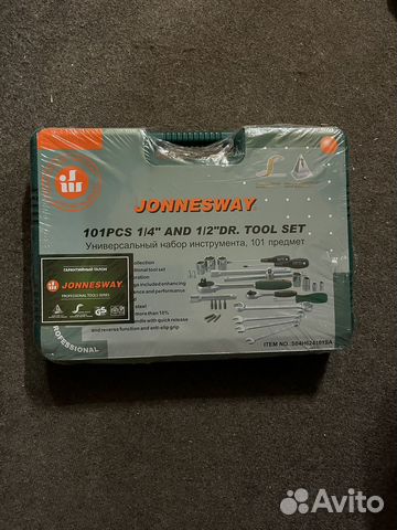 Набор инструментов jonnesway S04H624101S купить в Санкт-Петербурге | Авито