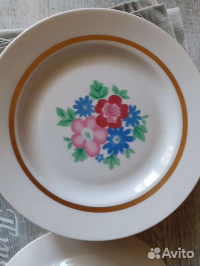 Тарелки дулево СССР, салатники