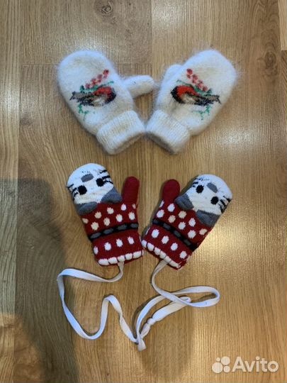 Шапочки,рукавички
