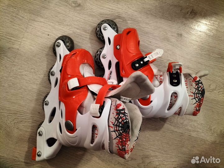 Роликовые коньки 35 38 детские