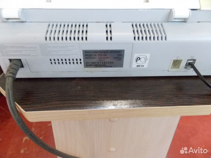 Факс/телефон Sharp FO-55