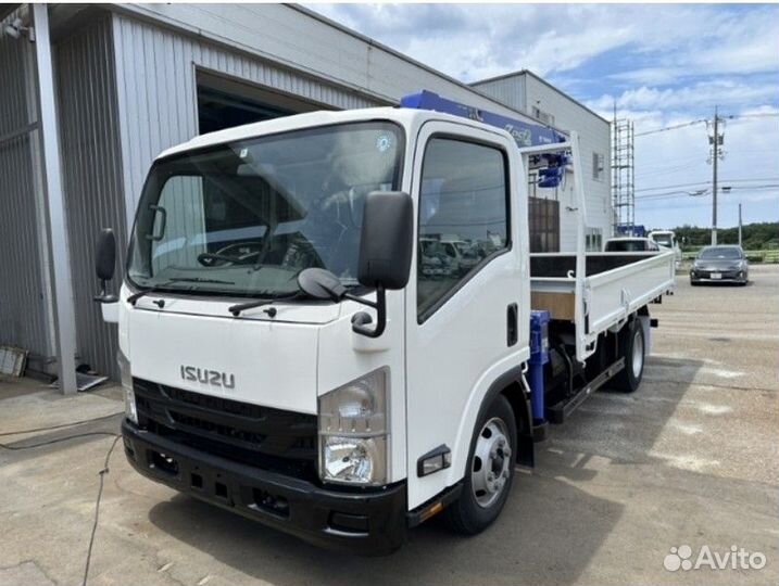 Isuzu Elf с КМУ, 2016