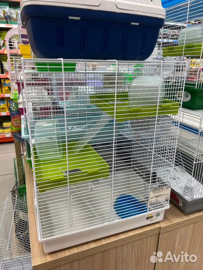 Клетка ferplast 3 этажа