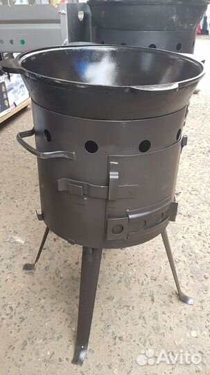 Казан чугунный 10л