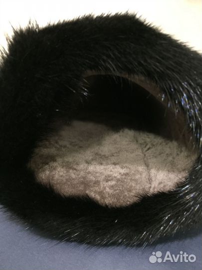 Варежки женские. Нат. мех, овчина. Новые с биркой