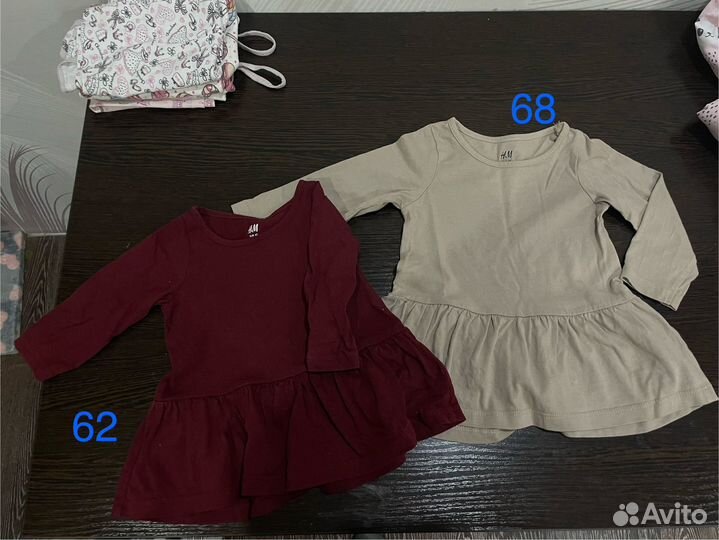 Платье детское 62