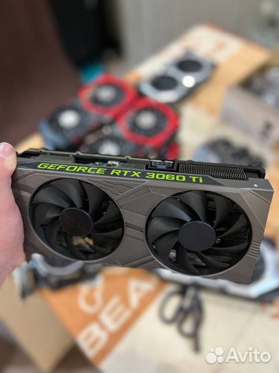 Видеокарта RX580 GTX1660s RTX2060s RTX 3060Ti