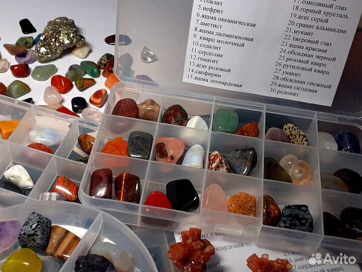 Наборы минералов для школьников