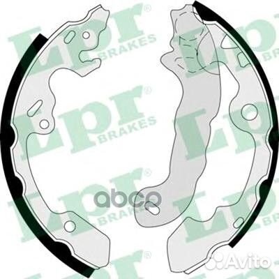 Колодки торм. барабанные 07380 Lpr