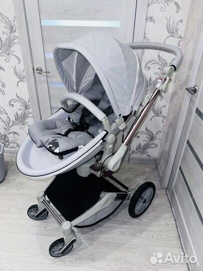 Коляска 2 в 1 (вращается на 360)