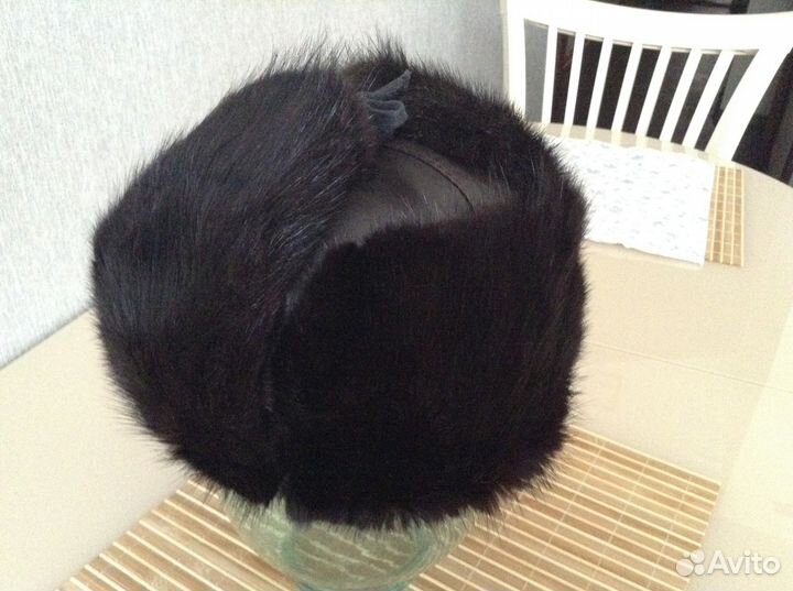 Шапка-ушанка натуральная