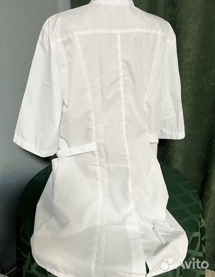 Белый медицинский халат60