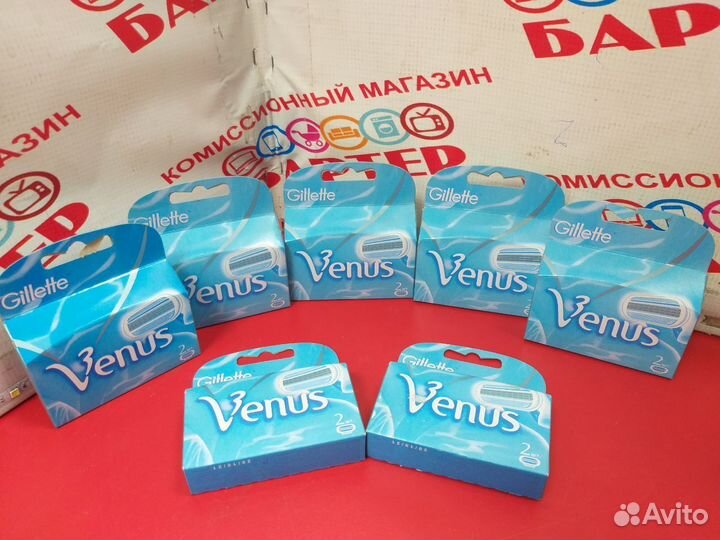 Касета Venus 3,4,8, лезвий