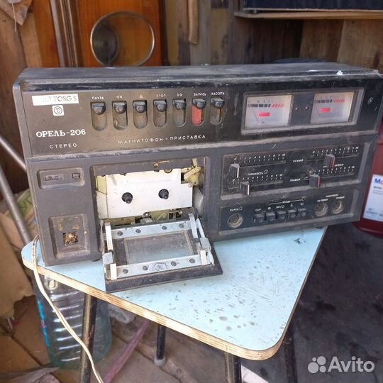 Кассетная магнитола СССР