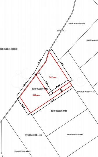 Участок 5,7 сот. (ИЖС)