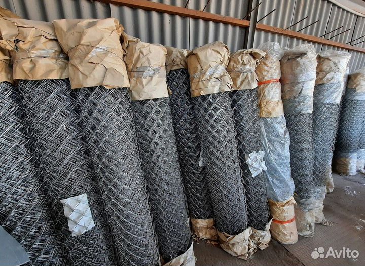 Сетка рабица 50х50х1,8-2м оцинкованная