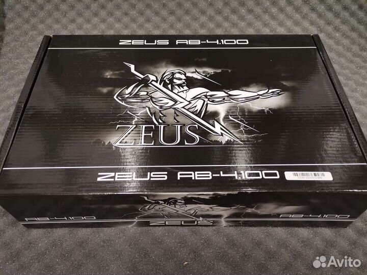 4х канальный усилитель Zeus - 4.100