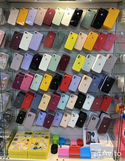 Чехлы стеклянные на iPhone с прямыми гранями