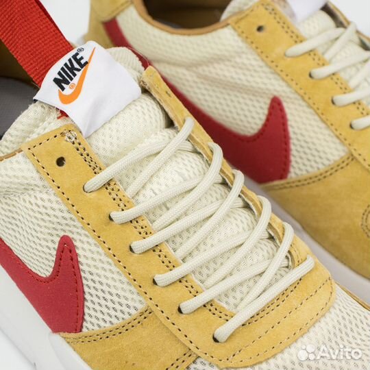 Кроссовки Nike x Tom Sachs Mars Yard Beige Red