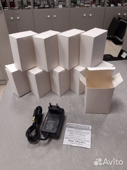 Блок питания для оргтехники AC\dс adaptor 12V 1A