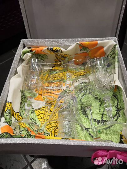 Фужеры + бокалы + рюмки