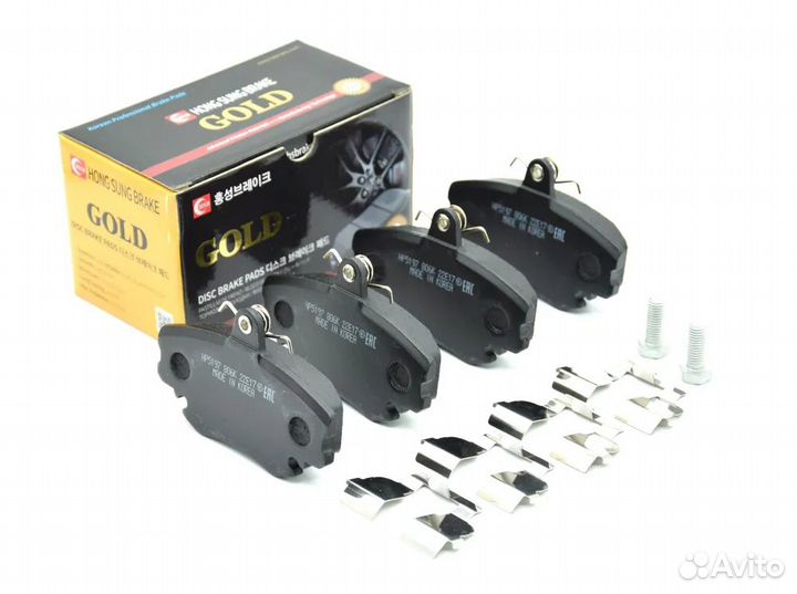 Колодки тормозные HSB HP5197 Renault Передние