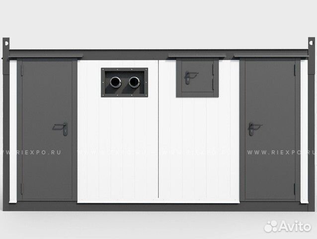 Мобильная тепловая станция МТС riexpo 250