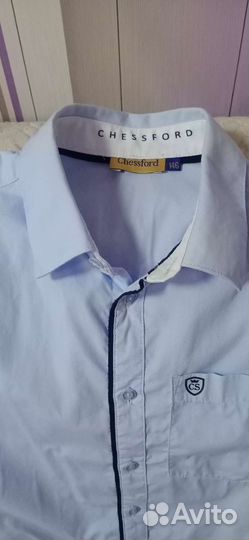 Школьные рубашки, жилетки р. 140-152