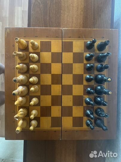 Шахматы деревянные большие