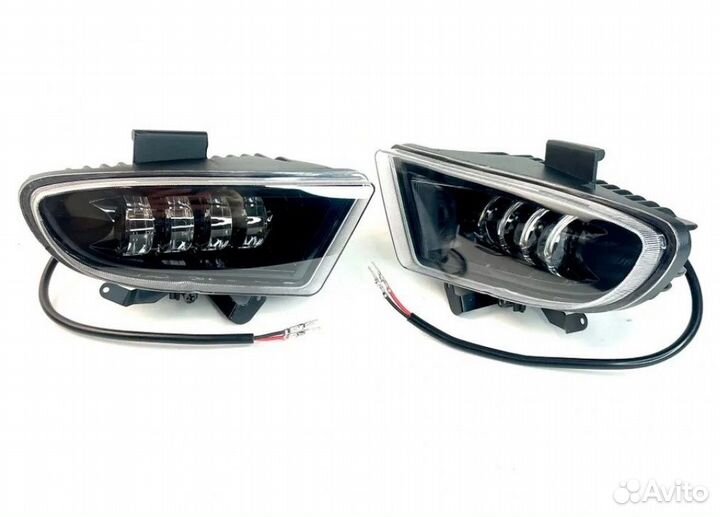 Led Птф Hyundai Accent 80W Акцент - переключаемый