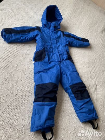Комбинезон демисезонный/зимний детский б/у 4-5лет