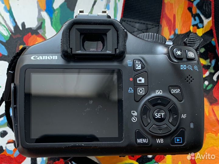 Зеркальный фотоаппарат canon eos 1100d