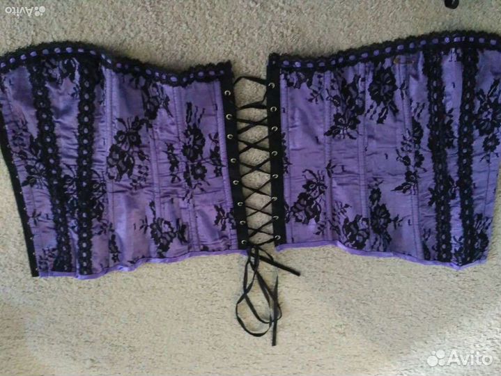 Корсет фиолетовый