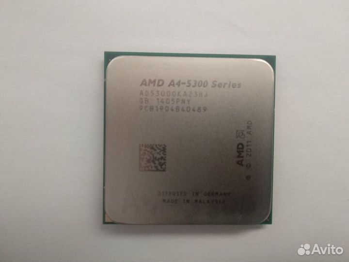 AMD A4 5300 fm2 с видео