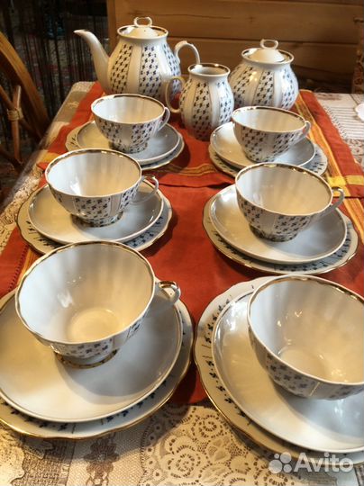 Сервиз чайный Дулево,новый,21пр