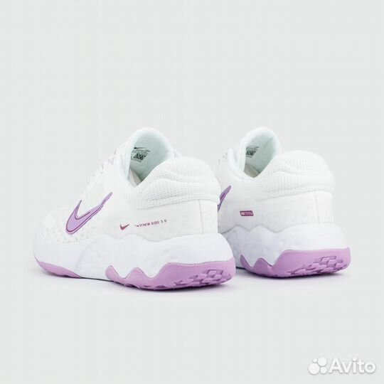 Nike Renew Ride 3 White Violet Wmns