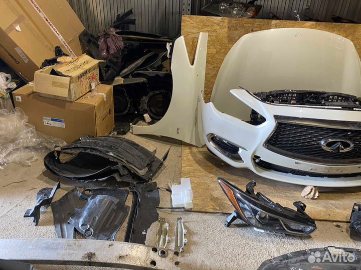 Ноускат Передняя часть авто Infiniti JX35/QX60