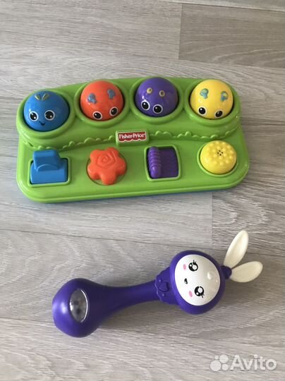 Развивающая игрушка fisher price веселые жучки