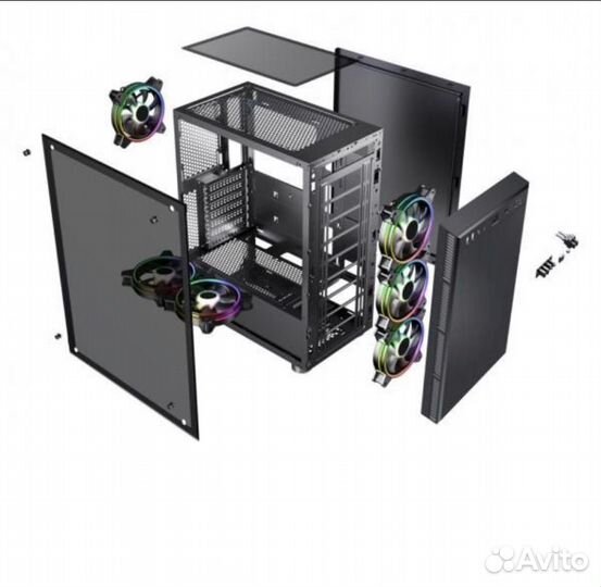 Корпус пк ATX Accord 3407 Midi-Tower