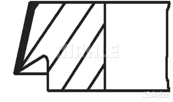 Кольца поршневые к-кт на 1 поршень 1,4-1,6 (8-16 к