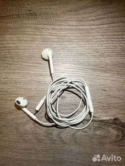 Наушники apple earpods lightning