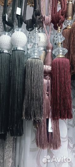 Кисть, декор для штор