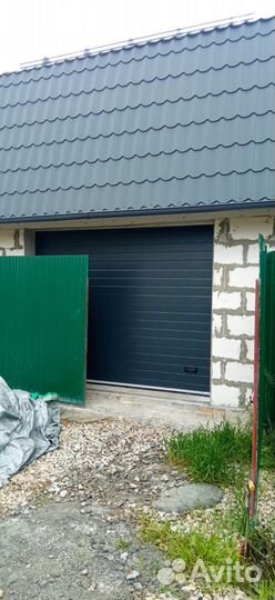 Секционные ворота в гараж