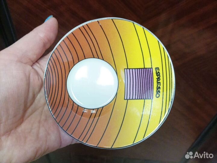 Чашка с блюдцем кофейная