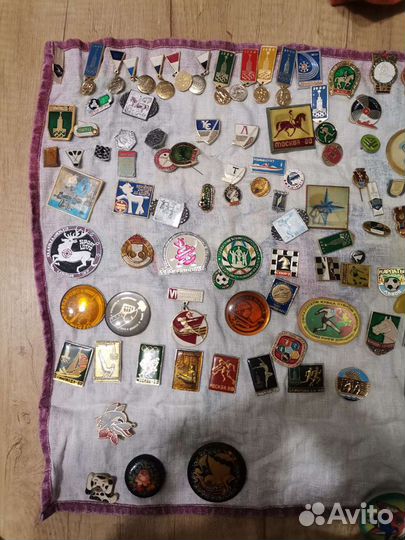 Значки СССР различной тематики