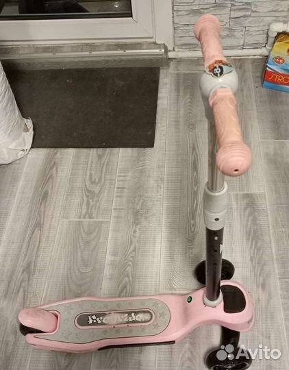 Самокат детский трехколесный бу