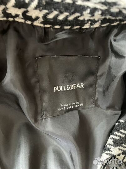 Пальто рубашка Pull&Bear