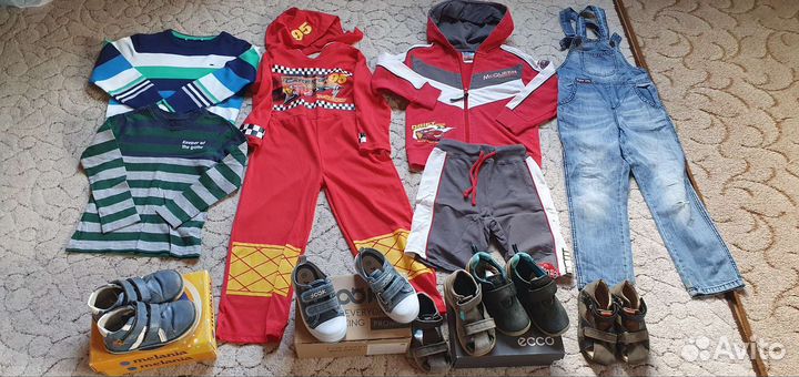 Куртка демисезонная, пакет 98-104