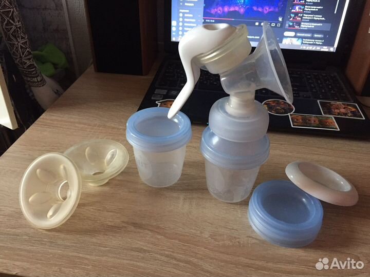 Молокоотсос avent ручной