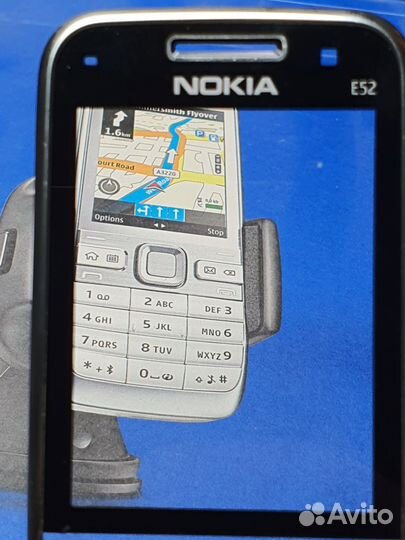 Передняя панель Nokia E52 оригинал б/у